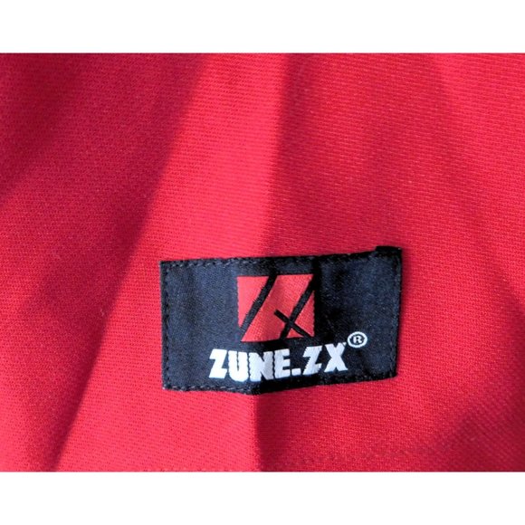 Zune ZX Kimono Unisex Large Red Embroidery Painted Short Sleeve Pockets New - Picture 8 of 9